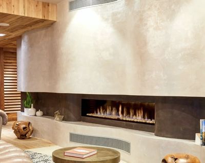 Ortal: Wilderness Front Facing 77" Gas Fireplace