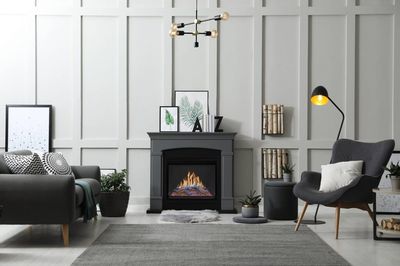 Modern Flames: Orion 36" Traditional Heliovision Fireplace