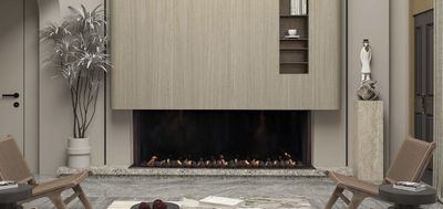 Ortal: Three Sided TS 98HH Gas Fireplace