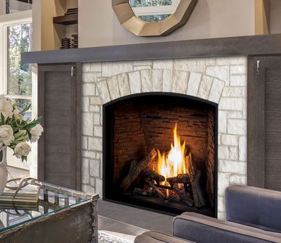 Urbana: U44 Arch Traditional - Log Burner