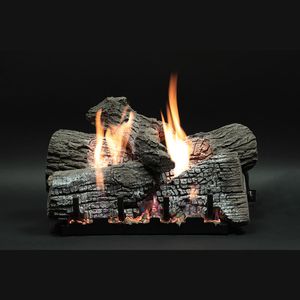 Empire: Super Stacked Wildwood Refractory gas log set available at CDR Fireplaces