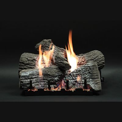 White Mountain Hearth: Stacked Wildwood Refractory Log Set - 30"