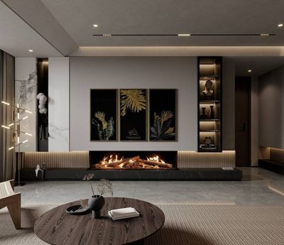 Ortal: Wilderness Three Sided 68" Gas Fireplace