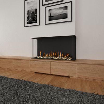 Ortal: Three Sided TS 44H Gas Fireplace