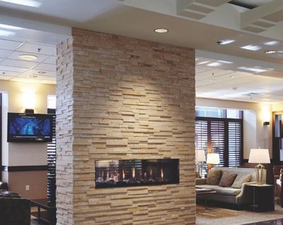 Ortal: Standard Tunnel 130cm (51") Fireplace