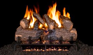 RealFyre: Charred Oak (G31) gas log set available at CDR Fireplaces