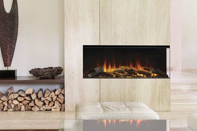 British Fires: New Forest 48-inch Electric Fireplace Engine