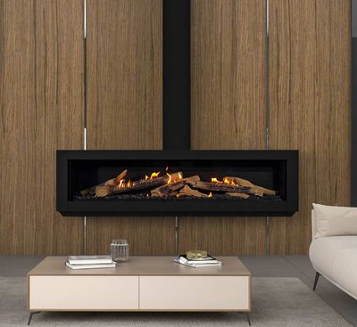 Ortal: Wilderness Stand Alone Front Facing 150 Gas Fireplace