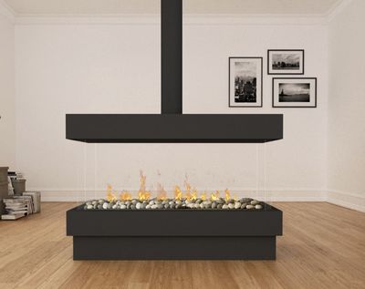 Ortal: Island 51" Gas Fireplace