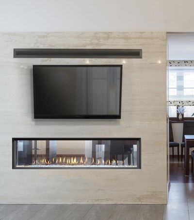 Montigo: 63" Distinction Modern See-Through