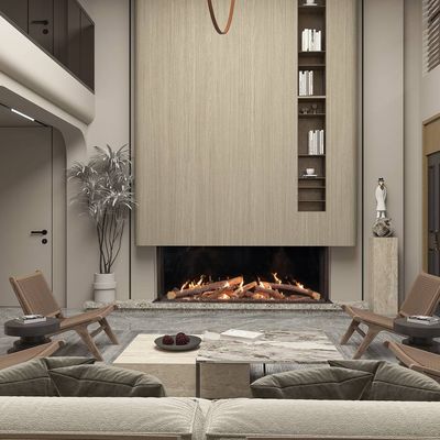 Ortal: Wilderness Three Sided 77H Gas Fireplace