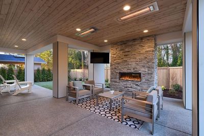 Modern Flames: Landscape Pro Slim 96" Built-in Fireplace
