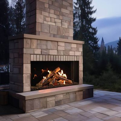 Ortal: Front Facing 44H Gas Fireplace