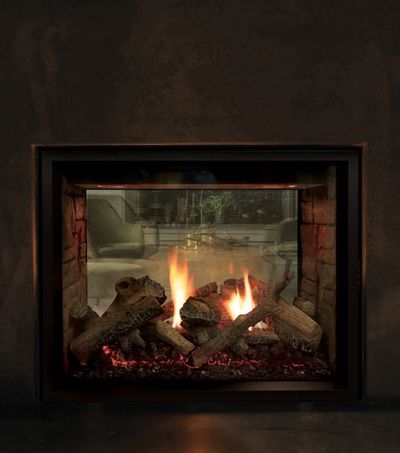 Montigo: 40" Paragon TruFlame See-Through