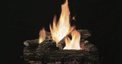 White Mountain Hearth: Great Lakes Oak Log Set - 24"