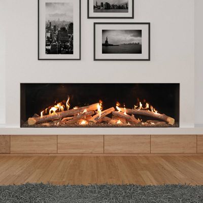 Ortal: Wilderness Front Facing 77H Gas Fireplace