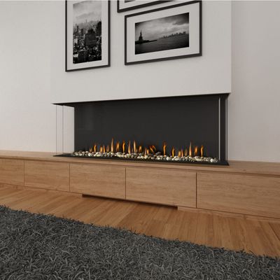 Ortal: Three Sided 68H Gas Fireplace