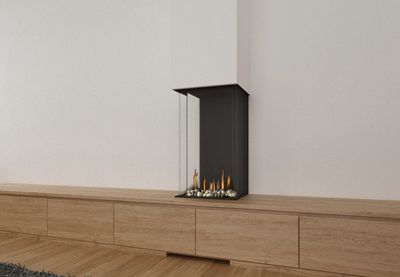 Ortal: Three Sided TS 4070 Gas Fireplace