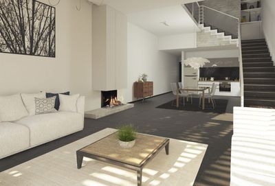 Ortal: Three Sided 25H & 75 Gas Fireplace