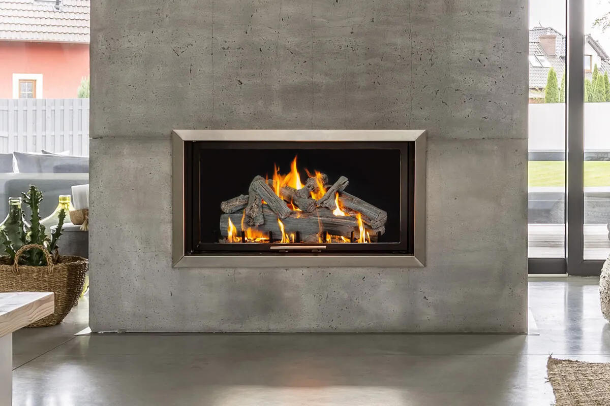 Grand Canyon: Lava Vented gas log set available at CDR Fireplaces