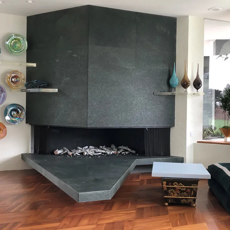 Grand Canyon: Bedrock Contemporary gas log set available at CDR Fireplaces