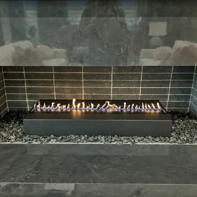 Grand Canyon: Bedrock Ventless gas log set available at CDR Fireplaces